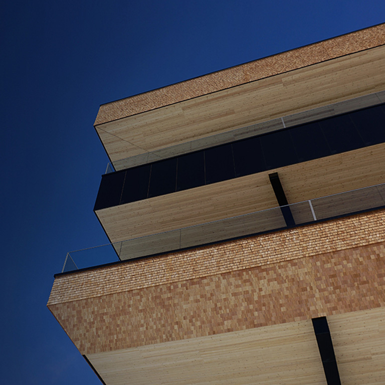 Cross laminated timber structure