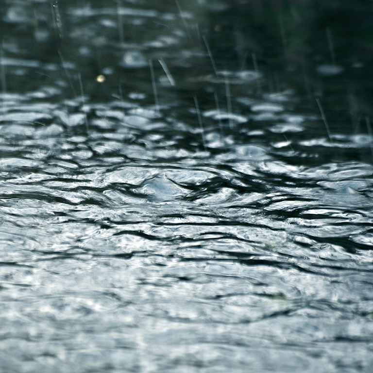 Heavy rain, flooding.