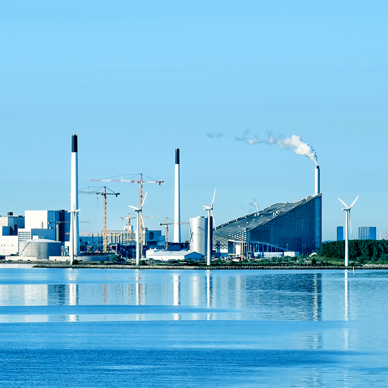 Incineration plant amager slope