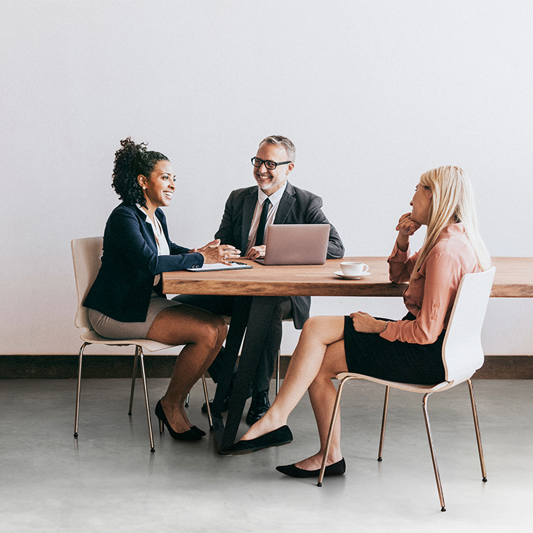 Business people discussing in a meeting room